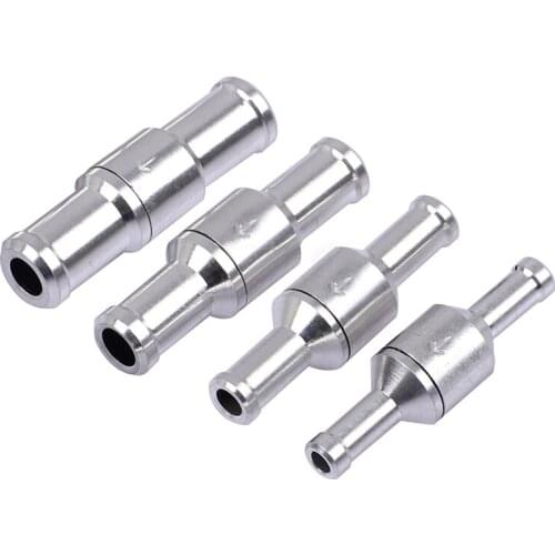 One Way Check Valve 6/8/10/12MM Alloy Fuel Non Return Check Valve for Car Oil Water Pumps New