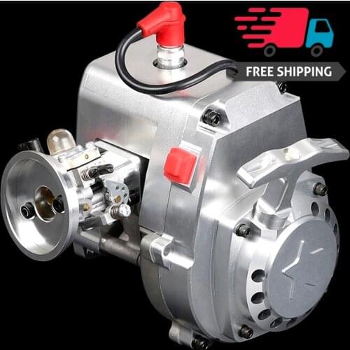 ROFUN CNC full metal alloy 36CC engine double piston ring Walbro 1107 NGK for baja 5b 5t 5sc RF5 F5 810311