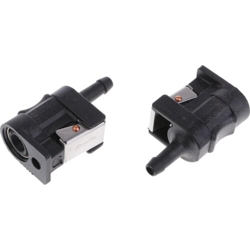 2pieces/set Fuel Line For Yamaha Outboard Motor Engine, 6mm Female Fuel Tank Connector/Fittings