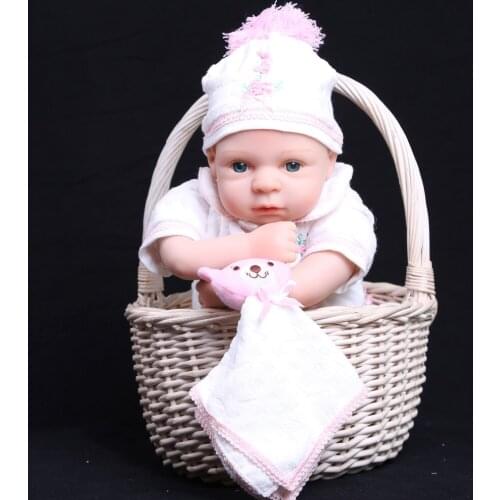 22Inch Silicone Reborn Baby Doll Kids Playmate Gift for Girls Baby Alive Soft Toys for Bouquets Doll Newborn Baby Dolls Presents