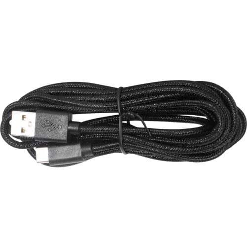 3 Meters USB Charging Cable Type-C Data Cable for PS5 Game Controller Type-C Mobile Phones