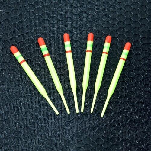 8 sets/bag TOPIND 15pcs/set Mix Size Slip Drift Tube Indicator For Fishing Fishing Float Set