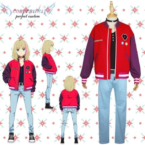 WONDER EGG PRIORITY Kawai Rika Cosplay Carnaval Costume Halloween Christmas Costume