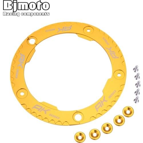 CNC Aluminum Motorcycle Accessories Transmission Belt Pully Cover For KYMCO AK550 2017-2018