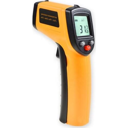 Electronic IR BBQ oven food cooking 1112 cheap high temperature non-contact gun digital infrared thermometer