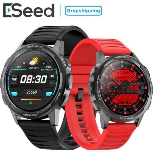ESeed X28 Smart Watch 2021 1.32 Inch 360*360 Pixel Screen IP68 Waterproof Heart Rate Sport Outdoor Smartwatch for Android IOS