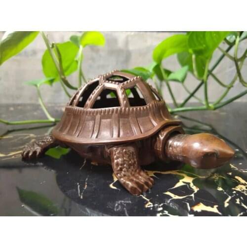 Incense burner home sandalwood incense with antique creative home longevity turtle