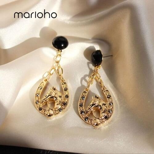 Marioho Pearl Leaf Long Drop Earrings Fashion Jewelry Trendy Dangle Hangling Earring For Women Party Wedding Jewelry Gift