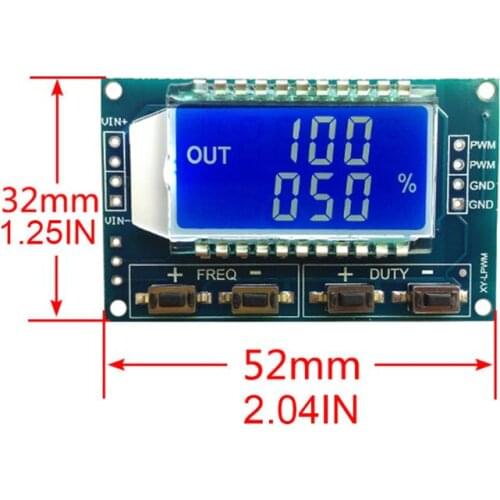 1Hz-150Khz Signal Generator Module Adjustable PWM Pulse Frequency Generator