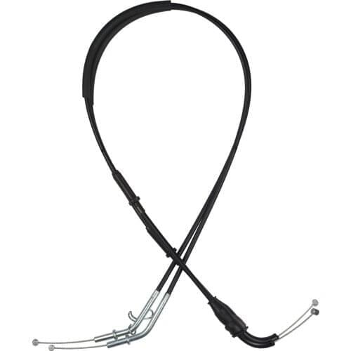 MotoMaster 54012-0221 Throttle Cable SET A B (OPEN and CLOSE) for Kawasaki ZX-10R 1000 E Ninja (2008-2009)