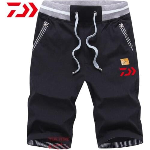 2021 Daiwa Fishing Shorts Summer Men Casual Outdoor Hiking Mountaineering Breathable Quick Drying Fishing Pants Fishing Clothing
