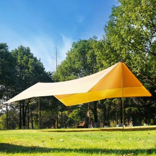 Outdoor awning ultra-light fishing multi-purpose awning camping tent rainproof sunscreen awning