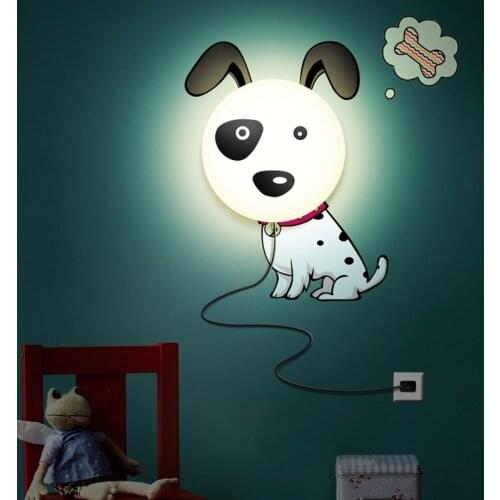 Plug in electric lamp /DIY flowers Yan wallpaper Nightlight / children bedroom cartoon berth lamp