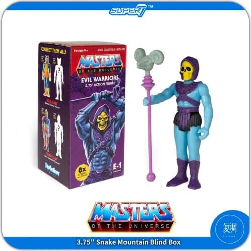Super7 He-Man Blind Box Motu Movies and Tv Hang Card Toy Action Figures Toys for Children Gift