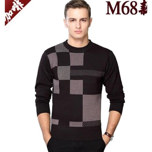 Autumn Fashion Brand Casual Sweater O-Neck Striped Slim social Fit thin Mens Sweaters And Pullovers Men Pullover Men