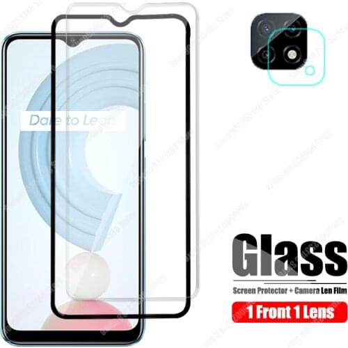 Camera Protection Glass For Oppo Realme C20 C25 C21 C11 C3 Screen Protector Tempered Glass On Realme C15 Front Film Realmi C 21