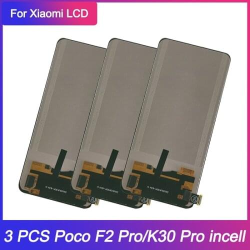 3 Piece/lot Display For Xiaomi Redmi K30 Pro LCD incell Screen Digitizer For Xiaomi Poco F2 Pro Display