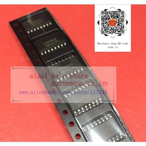 [ 5pcs/1lot ]100%new original; UPC494GS C494GS UPC494 SOP16 - High quality integrated chip spot