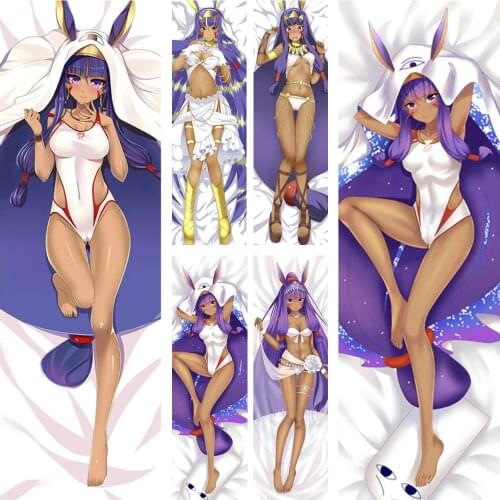 September update Japan Anime Fate/Grand Order FGO sexy girl Nitocris Dakimakura throw pillow cover case hugging Body pillowcase