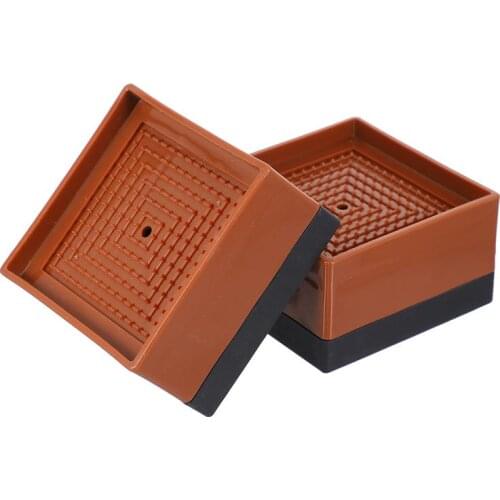 Anti Vibration Feet Pad Furniture Leg Table Heightening Cushion Protection Cover Support Damper Stand Chairs Sofa Height Lifters