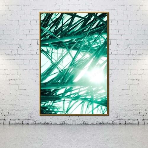 Artcozy Oil Canvas Painting green pattern For Home Decoration Wall Art