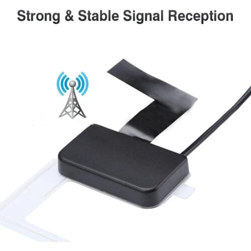 Car DAB Disc Antenna Amplifier Active Radio Adapter Accessories with 3 Meters Cable Length