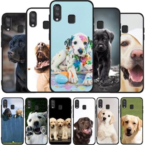 Labrador Dog phone Case For Samsung A10 A20E A30 A40 A50 A60 A70 M10 M20 M30S M40 A01 A21 A31 A51 A71 4G Cover