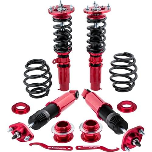 Coilovers Coil Spring Strut Shock Spring for BMW E46 3 Series 320i 323i 325i 328i 330i Top Mounts