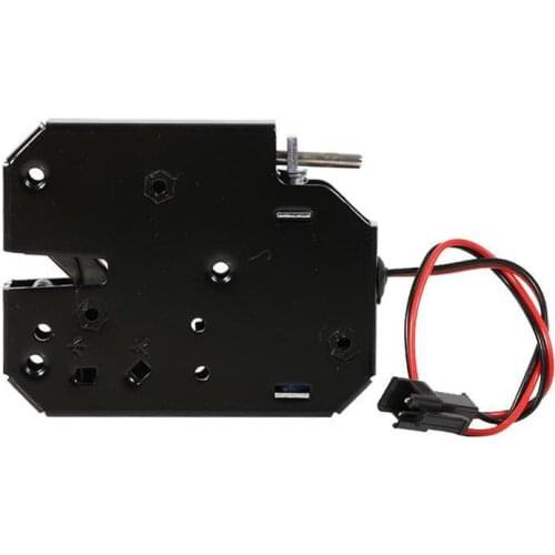 DC 12V 2A Electromagnetic Electric Control Cabinet Drawer Lockers Lock Latch Carbon Steel