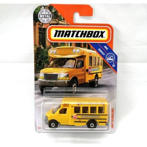 GMC SCHOOL BUS 2019 Matchbox Cars 1:64 Metal Diecast Alloy Model Car Toy Vehicles