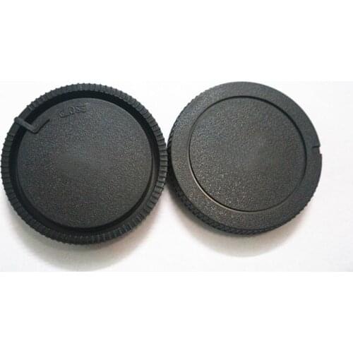 Wholesale 50 Pairs camera Body cap + Rear Lens Cap logo for Alpha DSLR Series A290 A380 A390 A850 A230 A300