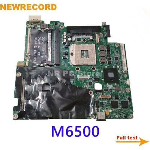 NEWRECORD DA0XM2MBAG1 CN-0VN3TR 0VN3TR CN-0GNN2M for Dell Precision M6500 laptop motherboard Independent graphics slot PM55 DDR3