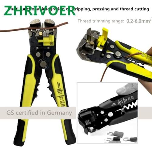 Multi function automatic peeling pliers wire stripping pliers terminal crimping pliers wire cutting pliers electrical tools