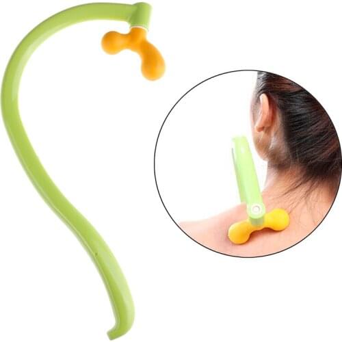 Newest Neck and Shoulder Therapeutic Dual Trigger Point Self-Massage Tool Promotes blood circulation