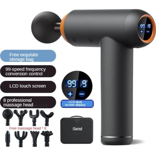 Fascia Gun Muscle Relaxation Massager Fitness Equipment Massager Gun Ems Portable Fitness Equipment 근막총 Фасциальный пистолет