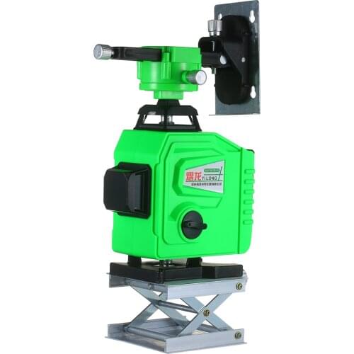 16 Lines Laser Level Tool 4×360° Green Beam Self Leveling 98ft Horizontal & Vertical & Cross Line Laser Level IP54 Waterproof