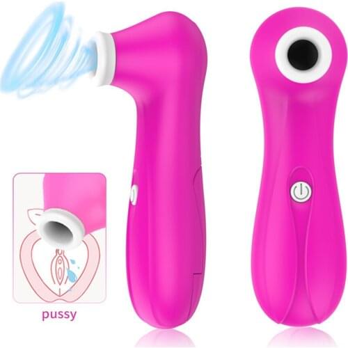 Nipple Sucking Oral Sex Toys for Women Clitoris Stimulate Sucker Vibrator Breast Massager Tongue Vibrators Adult Masturbator