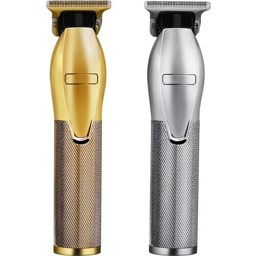 T-shape Outline Hair Trimmer Barbershop Shaving Hair Clipper Trimmer Haircut Electric Rechargeable Barber Shaver For Men Kids