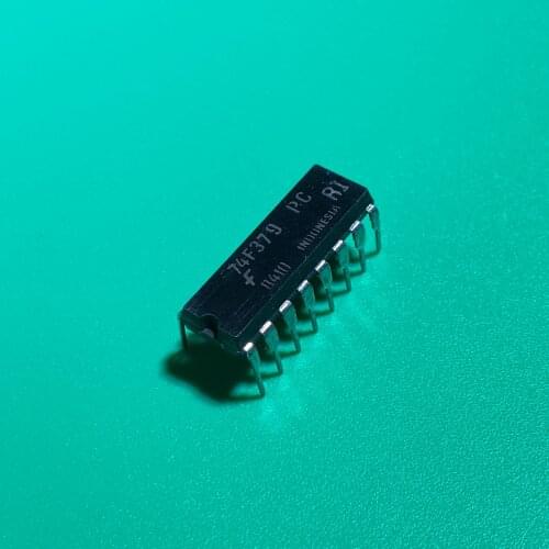 10pcs/lot 74F379PC DIP16 74F379 PC Quad Parallel Register with Enable IC FF D-TYPE SNGL 4BIT 16DIP DM74F379PC MM74F379PC 74F 379