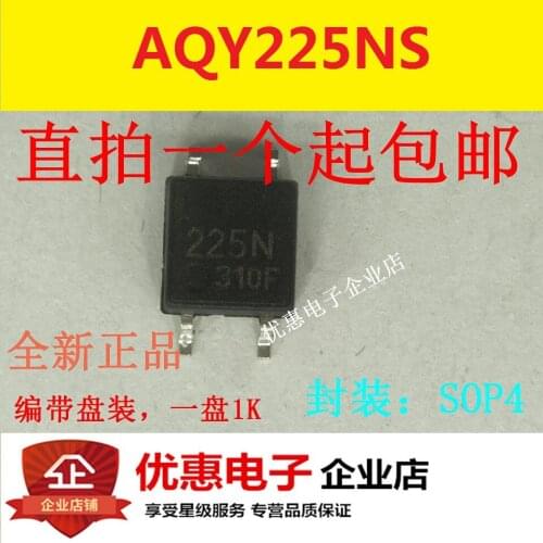 10PCS New original AQY225NS patch SOP4