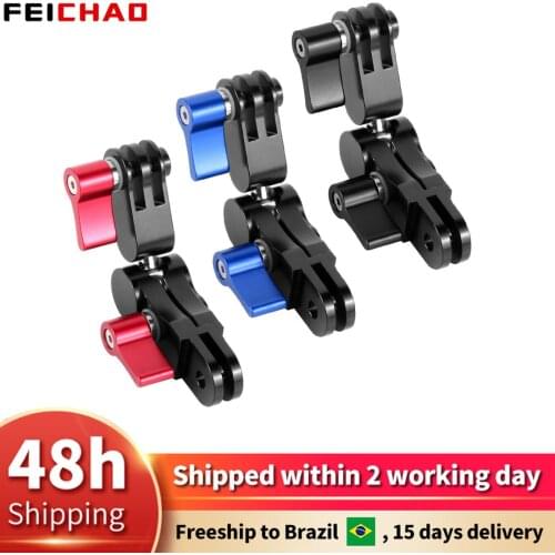 360 Swivel Magic Arm Hand Extension Adapter Upgraded Screws for GoPro 9 8 7 5 Insta360 One R Action Camera Helmet Tripod Mount