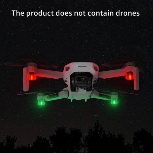 4PCS/lot Night Flight Light Strobe Flash Mini Lamps Navigation for DJI FPV/Mavic Mini 2/Mavic Air 2/for FIMI X8SE/EVO II