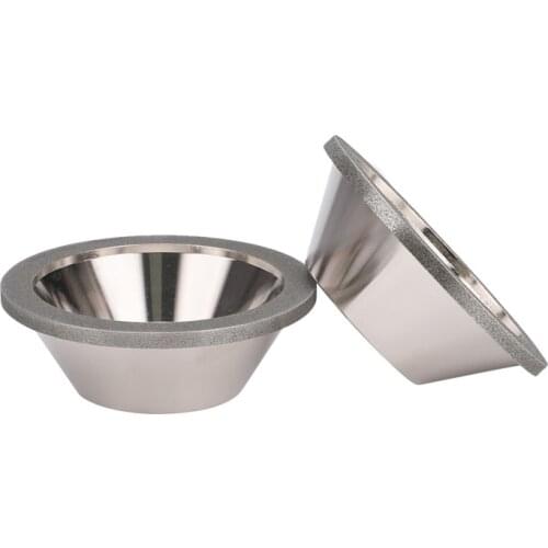 4" Diamond Grinding Wheel Glass Stone Hard Alloy Polishing Abrasive Wheel