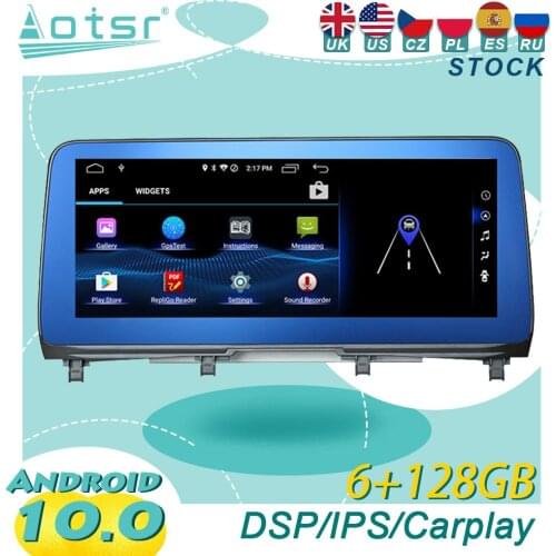 For Lexus RX 2020+ Android10 Tesla Car Radio Wireless Carplay GPS Navigation DSP Multimedia Player