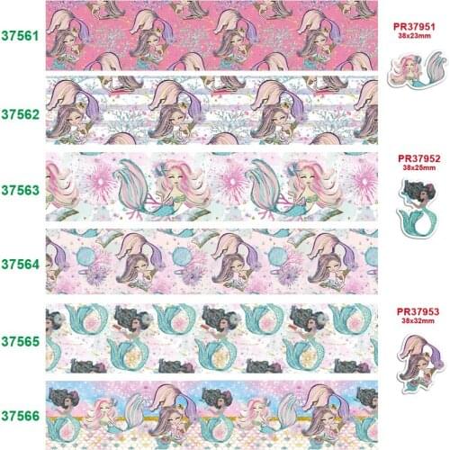 Free shipping characters printed grosgrain ribbon 37561