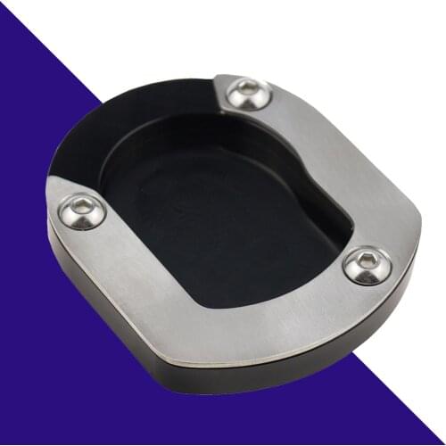 Motorcycle Foot Side Stand Enlarger Plate Support Coaster Fit for Yamaha XT660Z Tenere 2008-2015