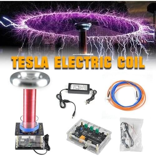 Big 220V Tesla electric coil induction arc music Tesla coil big pulse