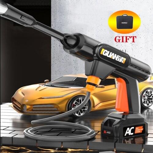 High Pressure Car Washer Snow Foam Generator Battery Pressure Washers Tornado Car Wash Water Gun Electro For Washing Accessories