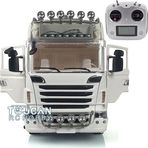 LESU 1/14 8*8 Metal Chassis Hercul DIY Sca R730 Cabin Tractor Truck Radio THZH0886-SMT3