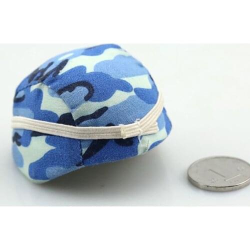 1/6 Scale male Soldier Diecast Helmet US Army Kuwait Camouflage/ Navy Camouflage Men hat 12'' Action Figure Accessorie Model Yoy